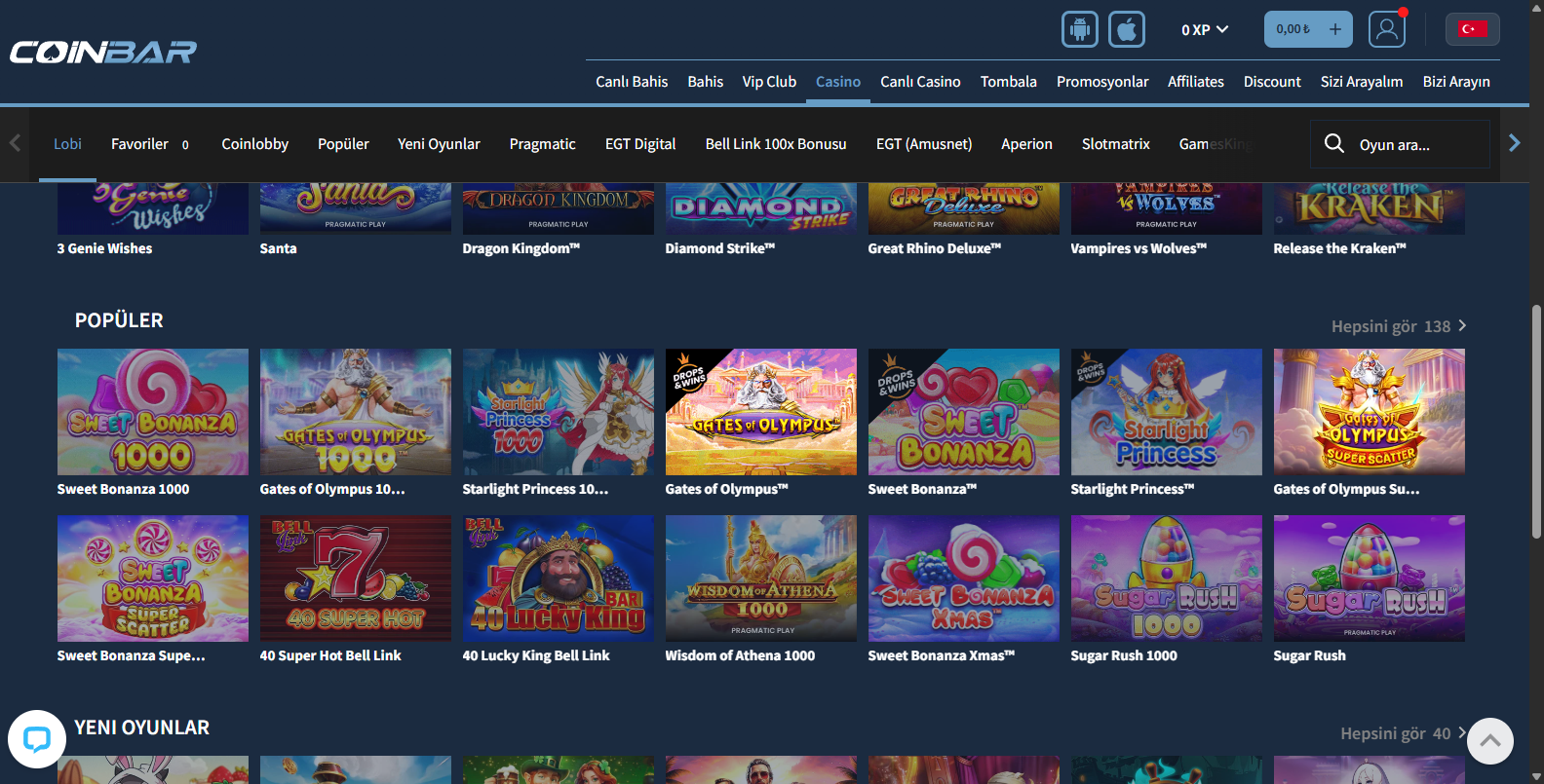 Coinbar Giriş Mobilden