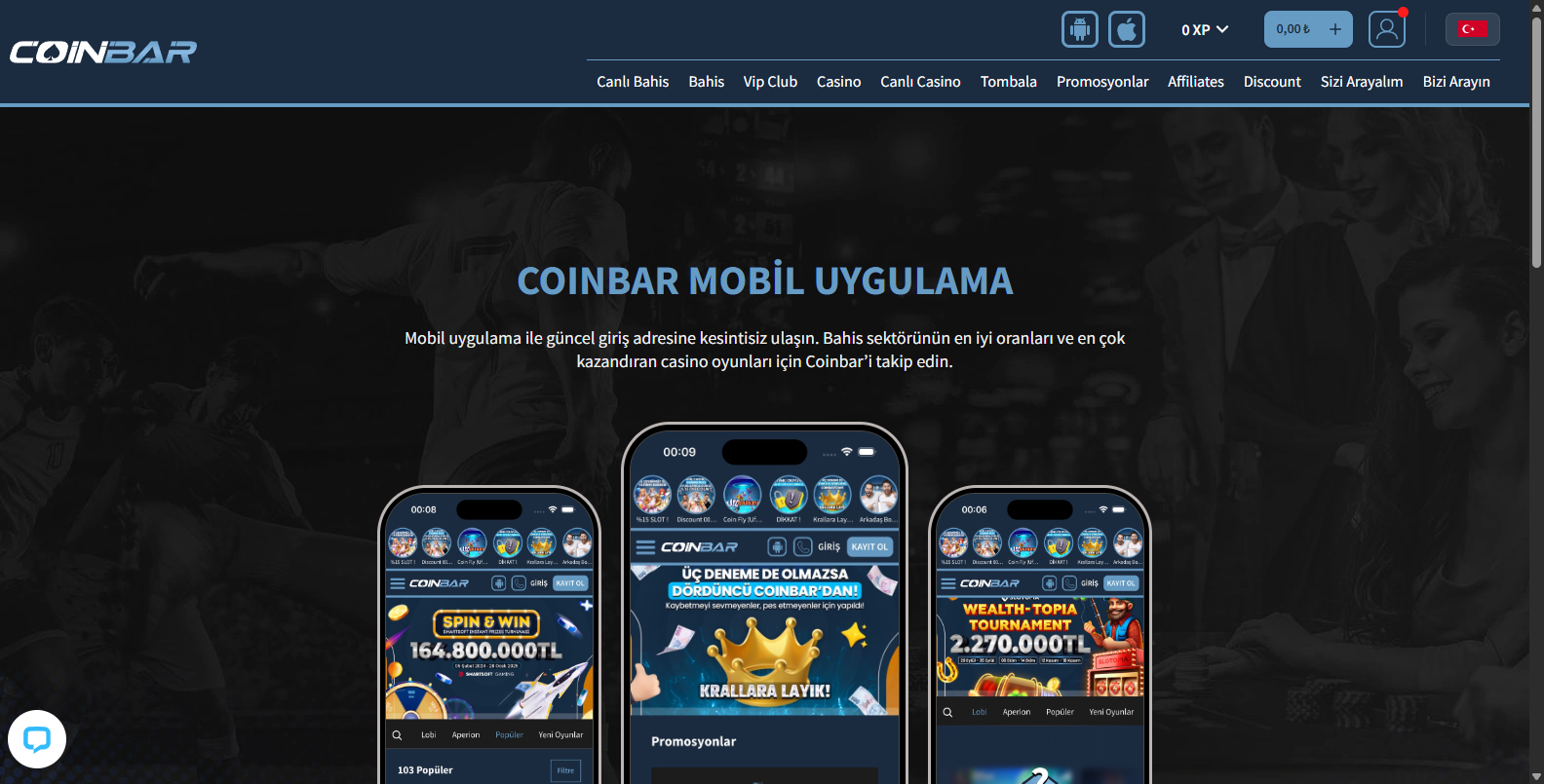 Coinbar Türkçe Rulet